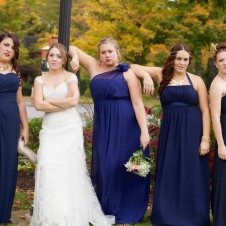 Serious Bridesmaid photos