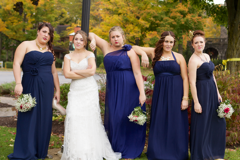 Serious Bridesmaid photos